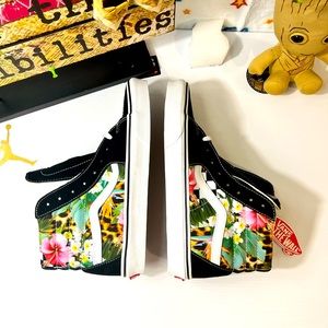 Vans Sk8-HI Tropicalanmichk flower 🌸